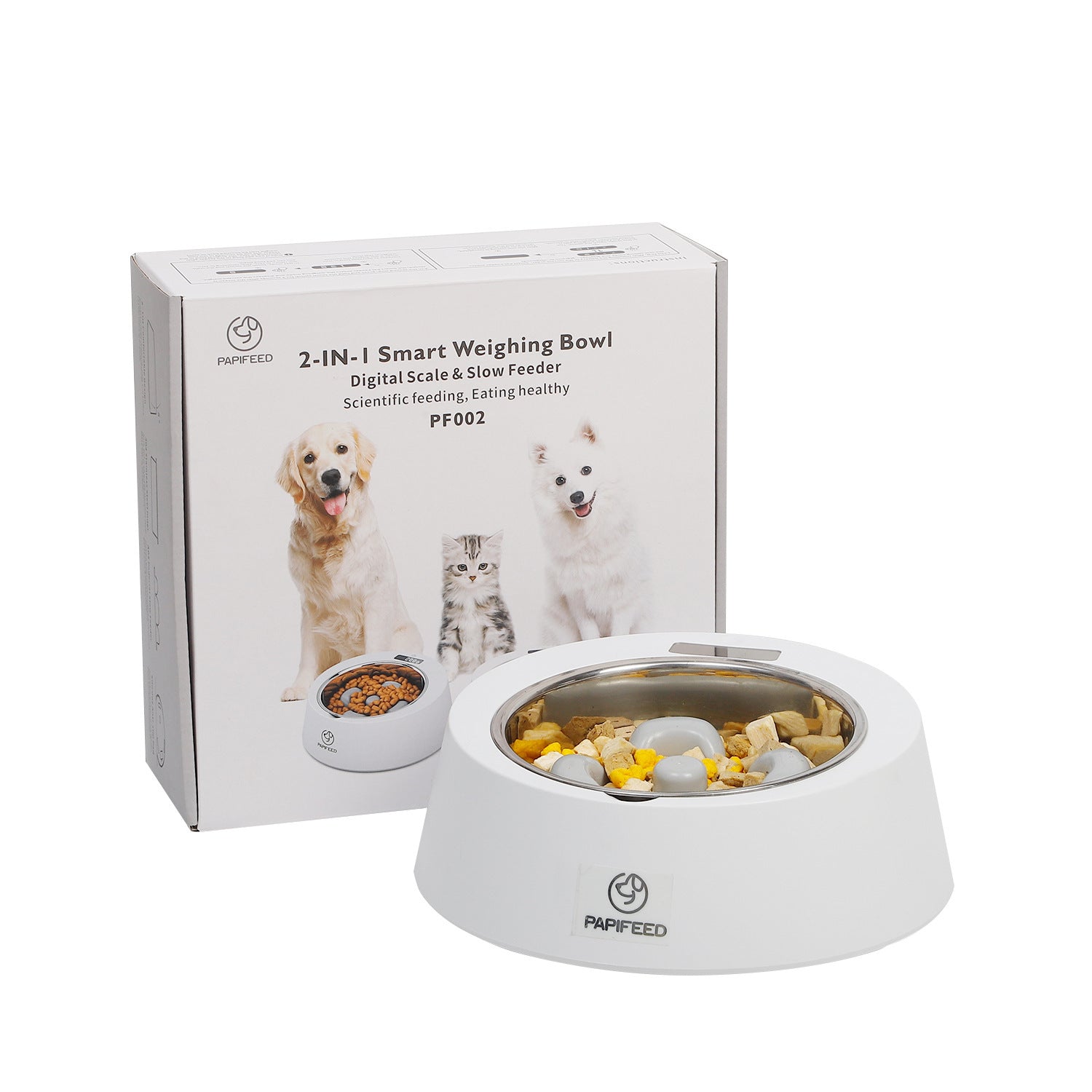 Slow and Smart Feeding for Dogs and Cats